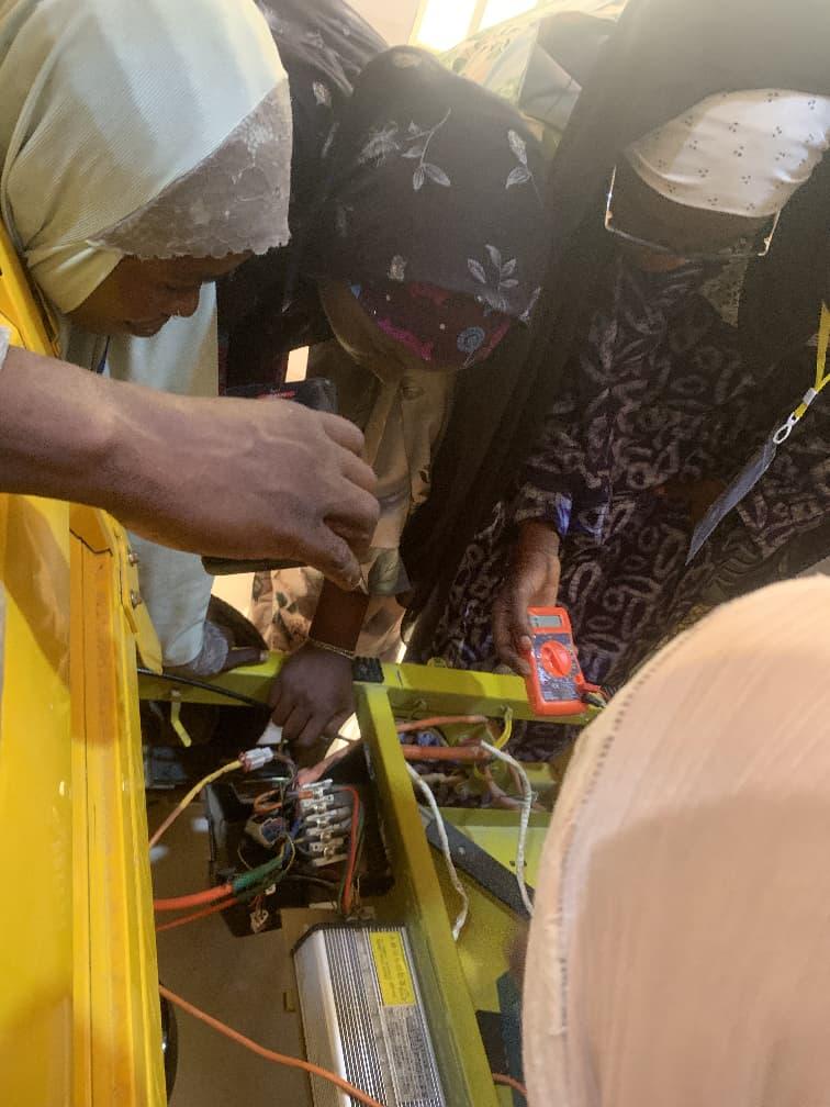 Hands-on renewable energy training